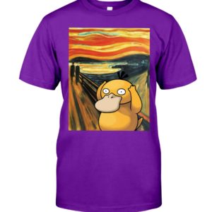 Scream Painting Psyduck Shirt