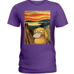 Scream Painting Psyduck Shirt