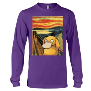 Scream Painting Psyduck Shirt