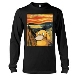 Scream Painting Psyduck Shirt
