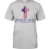 Jesus 2020 USA Flag Cross Shirt