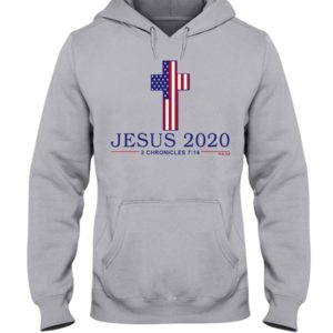 Jesus 2020 USA Flag Cross Shirt