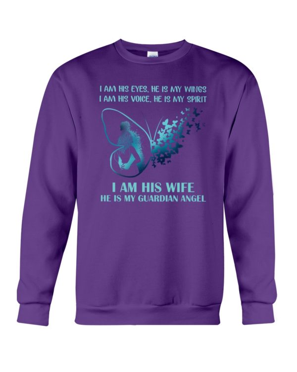 I Am His Eyes, He Is My Wings.I Am Voice, He Is My Spirit Shirt