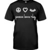 Peace Love RBG Shirt