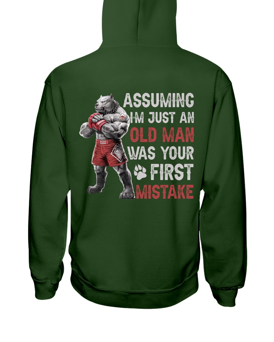 Assuming Im Just An Old Man Was Your First Mistake Shirt image Assuming Im Just An Old Man Was Your First Mistake Shirt