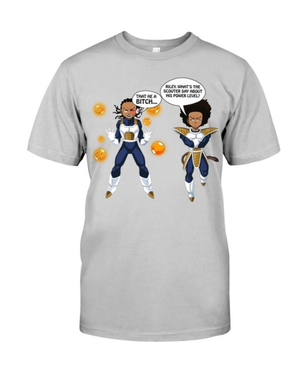 That He A Bitch,Riley What's The Scouter Say About His Power Lever?Shirt