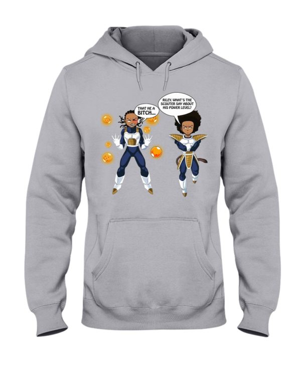 That He A Bitch,Riley What's The Scouter Say About His Power Lever?Shirt