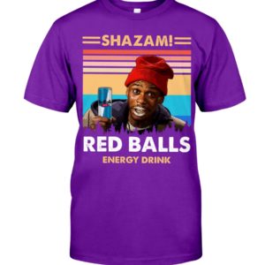 Shazam Red Balls Energy Drink Shirt