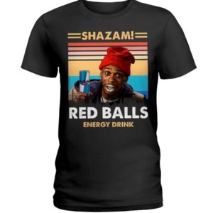 Shazam Red Balls Energy Drink Shirt