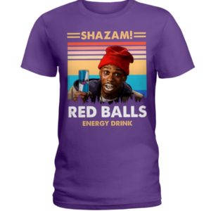 Shazam Red Balls Energy Drink Shirt