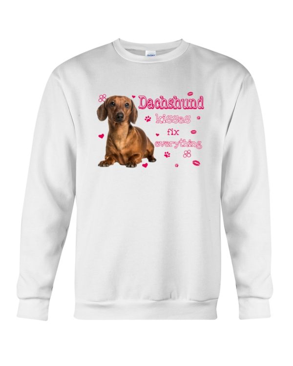 Dachshund Kisses Fix Everything Shirt