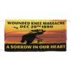Wounded Knee Massacre Dec 29th1890 A Sorrow In Our Heart Face Mask