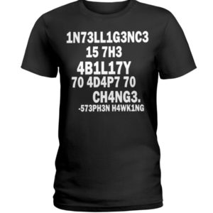 1N73LL1G3NC3 Best Gift For Science Lovers Shirt