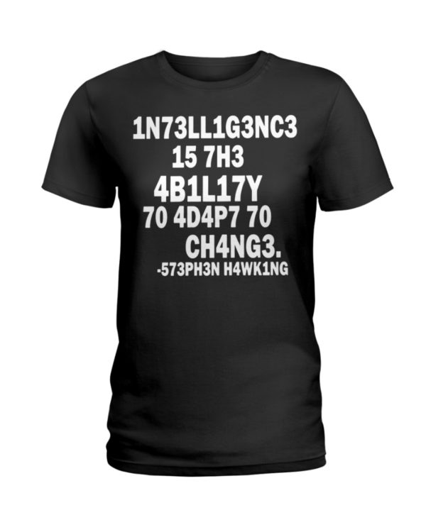 1N73LL1G3NC3 Best Gift For Science Lovers Shirt