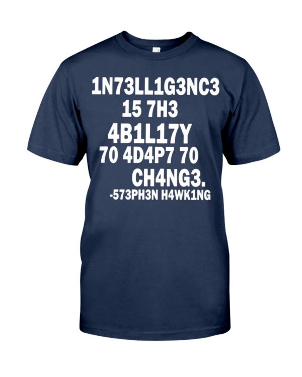 1N73LL1G3NC3 Best Gift For Science Lovers Shirt