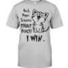 Rock Paper Scissors Throat Punch I Win Shirt