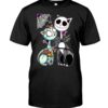 Cat Mix Jack Skellington and Sally Shirt