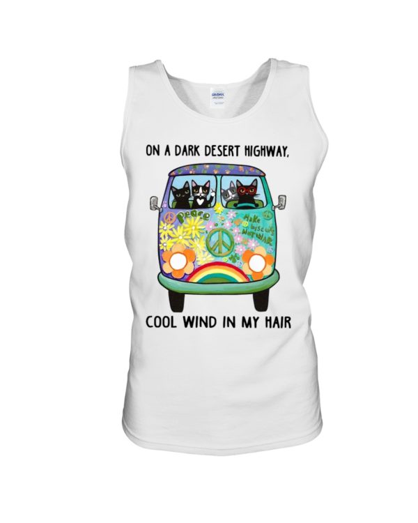 Black Cats On A Dark Desert Highway Cool Wind In My Hair Shirt
