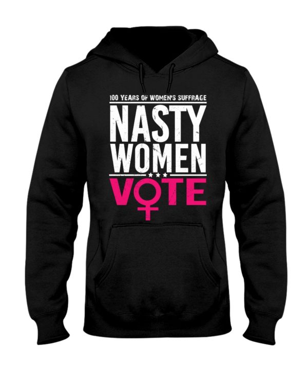 100 Years Of Women's Suffrage Masty Women Vote Shirt