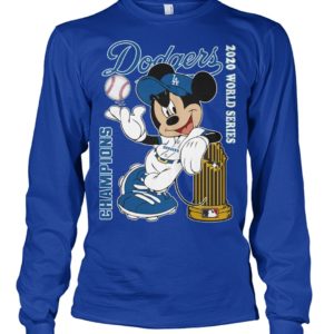 Mickey Mouse Dodgers Champions 2020 World Series Shirt.