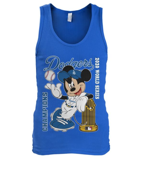 Mickey Mouse Dodgers Champions 2020 World Series Shirt.