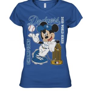 Mickey Mouse Dodgers Champions 2020 World Series Shirt.