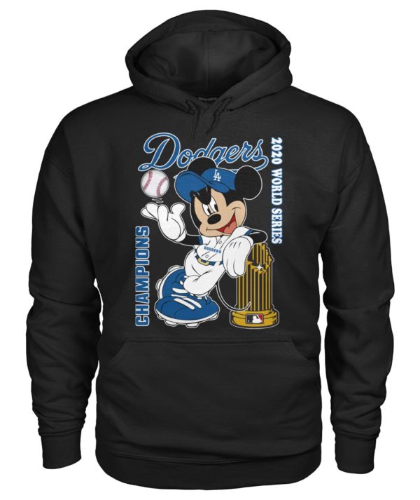 Mickey Mouse Dodgers Champions 2020 World Series Shirt.