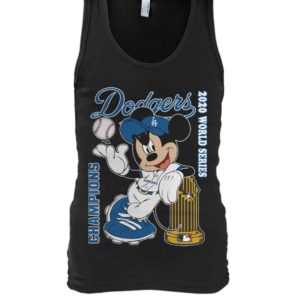 Mickey Mouse Dodgers Champions 2020 World Series Shirt.