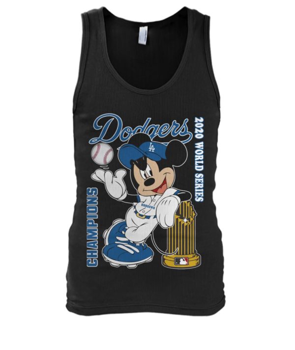 Mickey Mouse Dodgers Champions 2020 World Series Shirt.