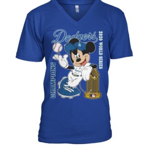 Mickey Mouse Dodgers Champions 2020 World Series Shirt.