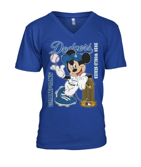 Mickey Mouse Dodgers Champions 2020 World Series Shirt.