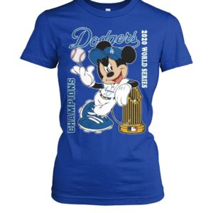 Mickey Mouse Dodgers Champions 2020 World Series Shirt.