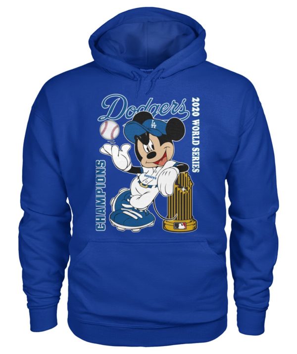 Mickey Mouse Dodgers Champions 2020 World Series Shirt.