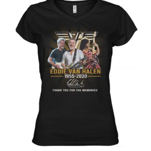 Eddie Van Halen 1955 2020,Thank You For The Memories Shirt.