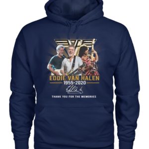 Eddie Van Halen 1955 2020,Thank You For The Memories Shirt.