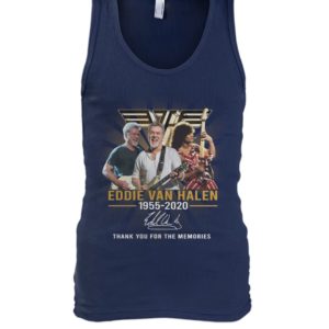 Eddie Van Halen 1955 2020,Thank You For The Memories Shirt.