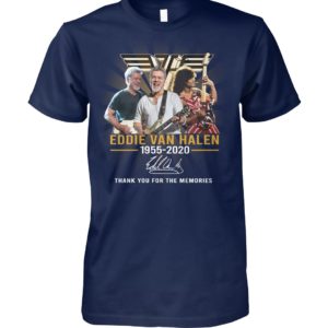 Eddie Van Halen 1955 2020,Thank You For The Memories Shirt.
