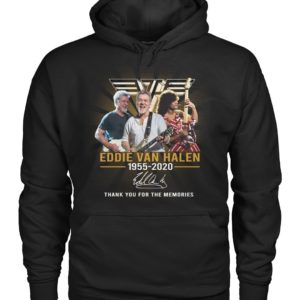 Eddie Van Halen 1955 2020,Thank You For The Memories Shirt.