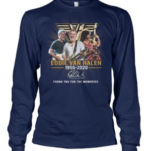 Eddie Van Halen 1955 2020,Thank You For The Memories Shirt.