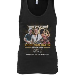 Eddie Van Halen 1955 2020,Thank You For The Memories Shirt.