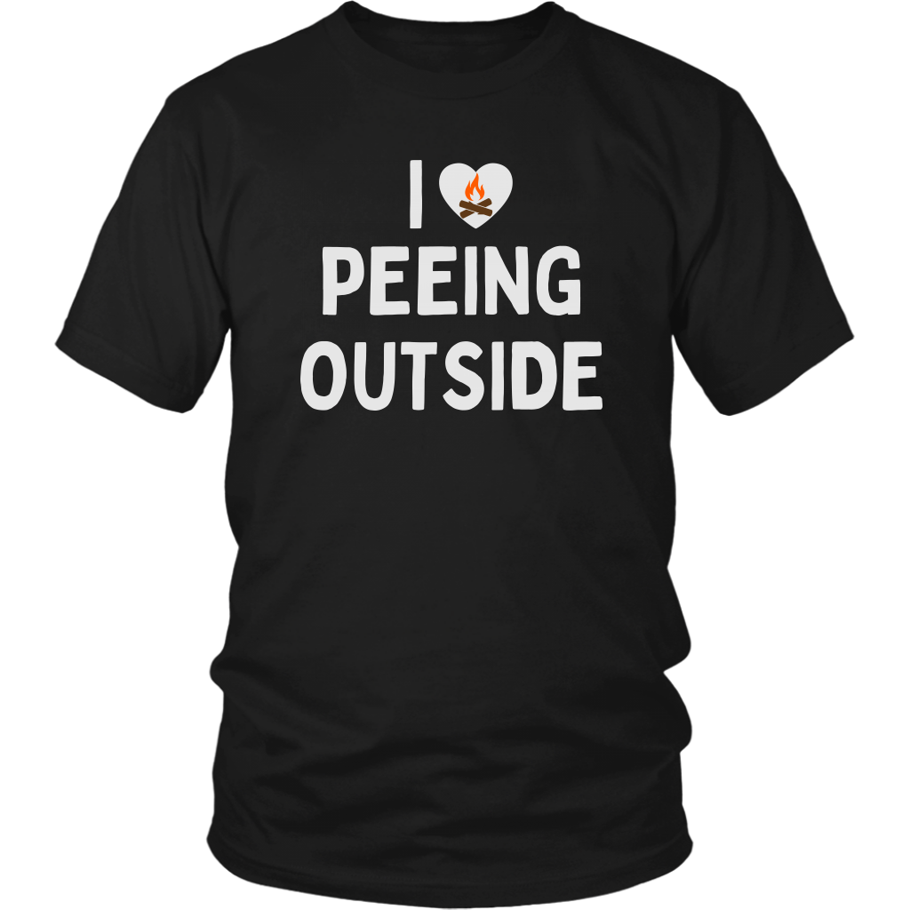 I Love Peeing Outside Shirt 