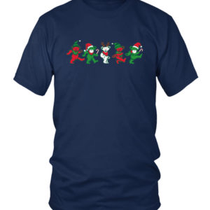 Grateful Dead Dancing Bears Christmas Shirt