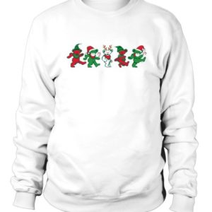 Grateful Dead Dancing Bears Christmas Shirt