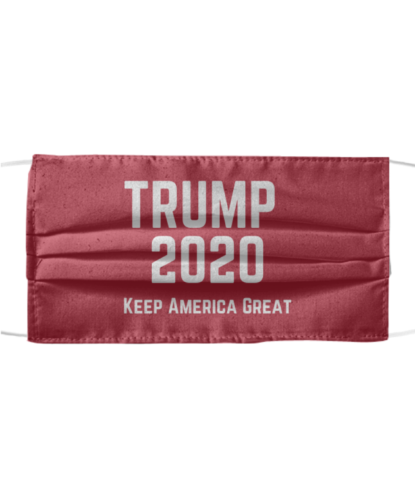 Trum 2020 Keep America Great Face Mask