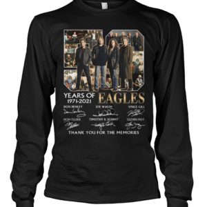 50 Years Of Eagles 1971 2021 Thank You For The Memories Shirt image 50 Years Of Eagles 1971 2021 Thank You For The Memories Shirt