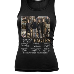 50 Years Of Eagles 1971 2021 Thank You For The Memories Shirt image 50 Years Of Eagles 1971 2021 Thank You For The Memories Shirt