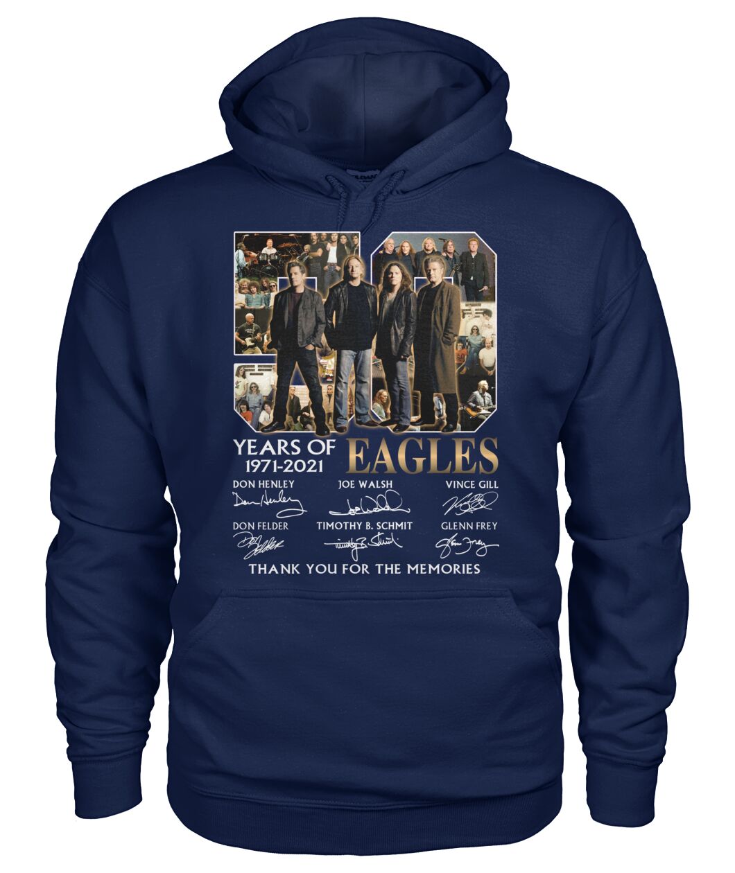 50 Years Of Eagles 1971 2021 Thank You For The Memories Shirt image 50 Years Of Eagles 1971 2021 Thank You For The Memories Shirt