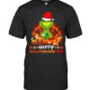Happy Hallothanksmas Grinch & Thanksgiving Shirt