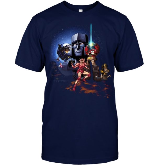 War Dawn Transformers And Star Wars Art Shirt