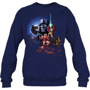 War Dawn Transformers And Star Wars Art Shirt image War Dawn Transformers And Star Wars Art Shirt